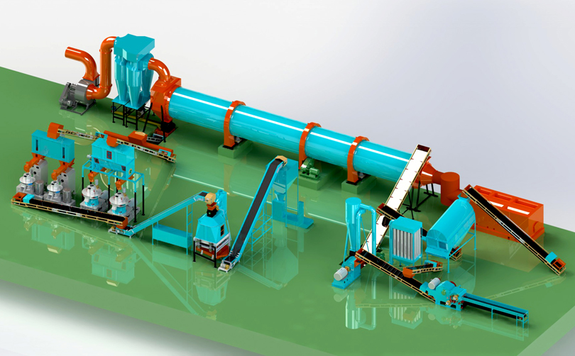 生物質(zhì)顆粒機(jī)生產(chǎn)線 生物質(zhì)顆粒機(jī)生產(chǎn)線