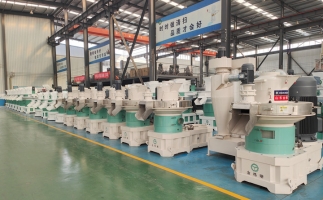 新購進(jìn)的木屑顆粒機為什么壓制不成型散料多？